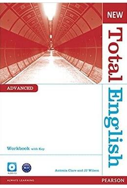 Copertă produs New Total English Advanced B2+. Workbook with Key and Audio CD Pack