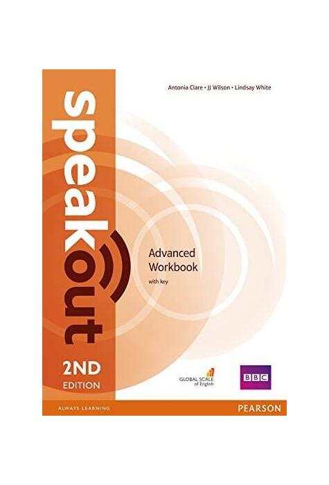 Copertă produs Speakout Advanced 2nd Edition Workbook with Key