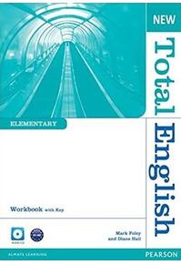 Copertă produs New Total English Elementary A2. Workbook with Key and Audio CD Pack