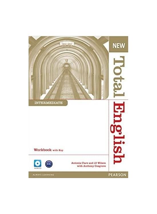 Copertă produs New Total English Intermediate B1+. Workbook with Key and Audio CD Pack - gallery big 1