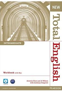 Copertă produs New Total English Intermediate B1+. Workbook with Key and Audio CD Pack
