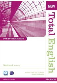 Copertă produs New Total English Pre-Intermediate A2+. Workbook with Key and Audio CD Pack