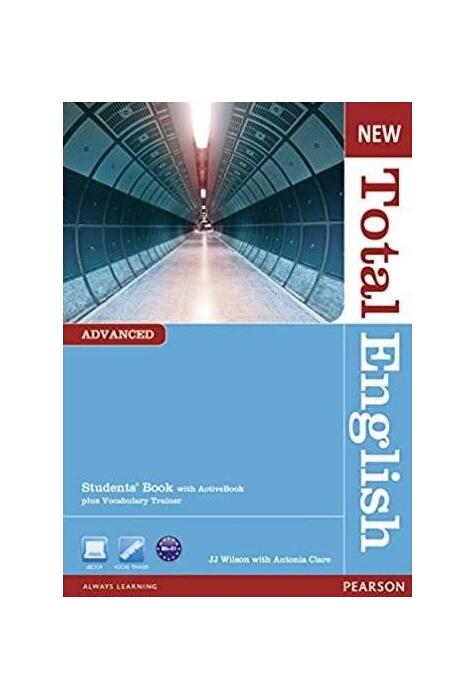 Copertă produs New Total English Advanced B2+. Student's Book with ActiveBook and Vocabulary Trainer