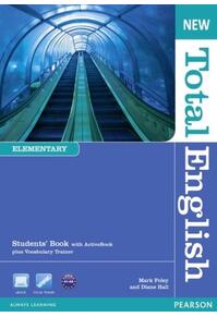 Copertă produs New Total English Elementary A2. Student's Book with ActiveBook and Vocabulary Trainer