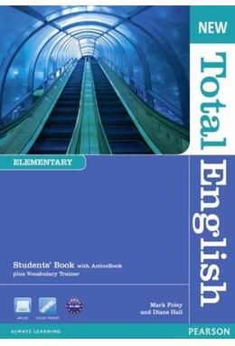 Copertă produs New Total English Elementary A2. Student's Book with ActiveBook and Vocabulary Trainer