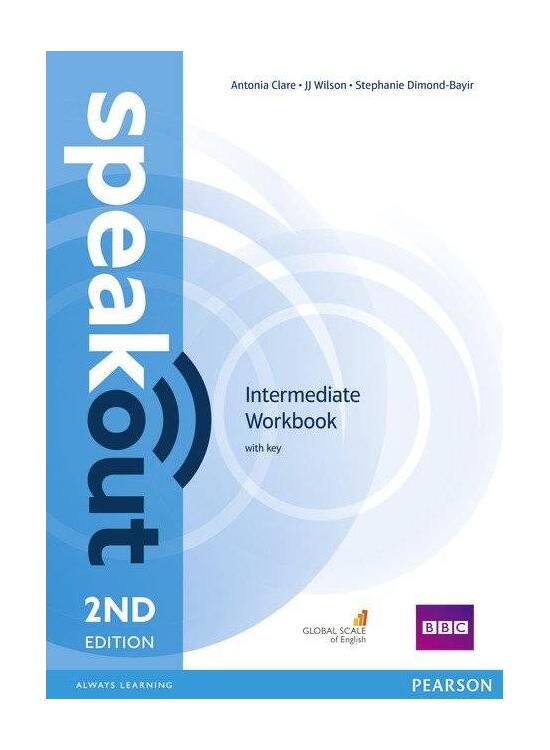 Copertă produs Speakout B1 Intermediate 2nd Edition Workbook with Key - gallery big 1