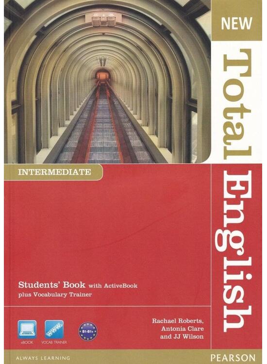 Copertă produs New Total English Intermediate B1+. Student's Book with ActiveBook and Vocabulary Trainer - gallery big 1