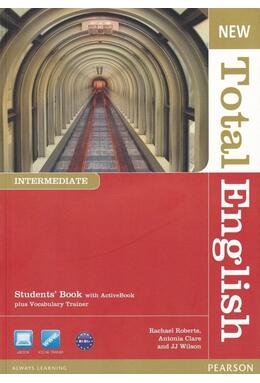 Copertă produs New Total English Intermediate B1+. Student's Book with ActiveBook and Vocabulary Trainer