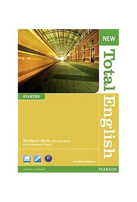 Copertă produs New Total English Starter A1. Student's Book with ActiveBook and Vocabulary Trainer