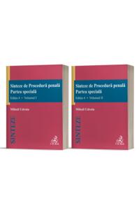 Copertă produs Sinteze de Procedură penală. Partea specială (vol. 1 + vol. 2)