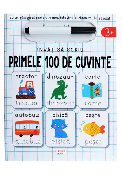 Copertă produs &Icirc;nvăț să scriu: Primele 100 de cuvinte