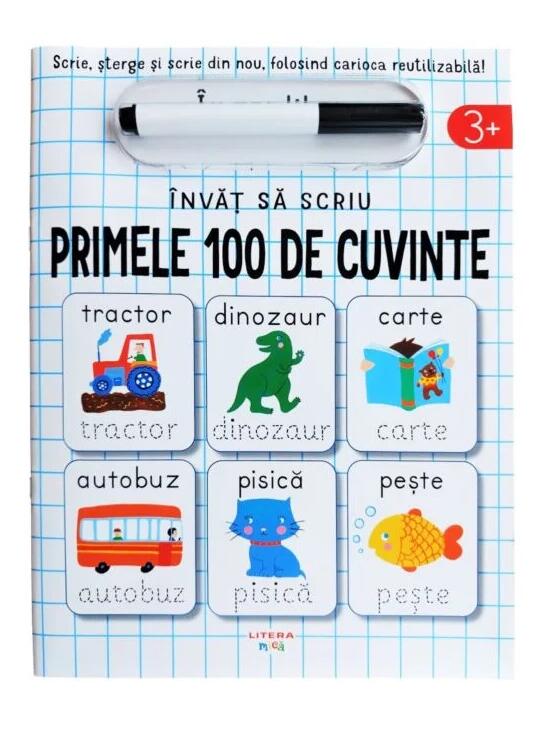 Copertă produs &Icirc;nvăț să scriu: Primele 100 de cuvinte - gallery big 1