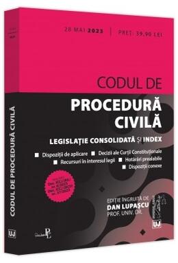 Copertă produs Codul de procedură civilă: 28 Mai 2023