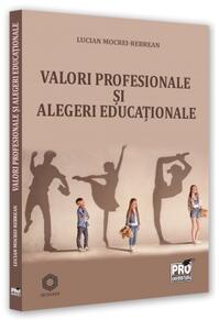 Copertă produs Valori profesionale și alegeri educaționale
