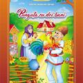 Copertă produs Carte de colorat cu povești scrisă cu litere mari de tipar. Punguța cu doi bani - gallery small 