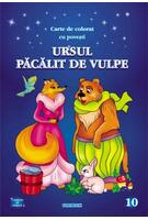 Imagine produs Carte de colorat cu povești. Ursul păcălit de vulpe