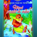 Copertă produs Carte de colorat cu povești scrisă cu litere mari de tipar. Ursul păcălit de vulpe - gallery small 