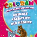 Copertă produs Animale sălbatice din pădure. Desene mari pentru cei mici rom&acirc;nă-engleză - gallery small 