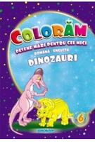 Imagine produs Dinozauri. Desene mari pentru cei mici rom&acirc;nă-engleză