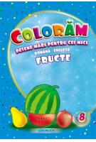 Imagine produs Fructe. Desene mari pentru cei mici rom&acirc;nă-engleză