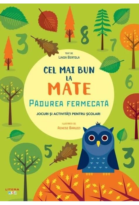 Copertă produs Cel mai bun la mate. Pădurea fermecată