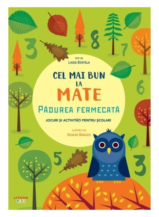 Copertă produs Cel mai bun la mate. Pădurea fermecată - gallery big 1