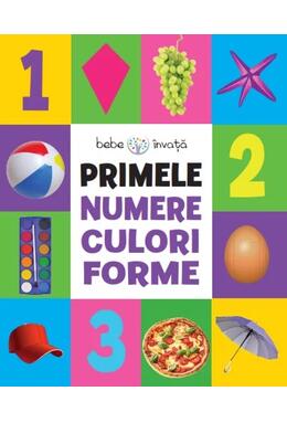 Copertă produs Primele numere, culori, forme (format mic)