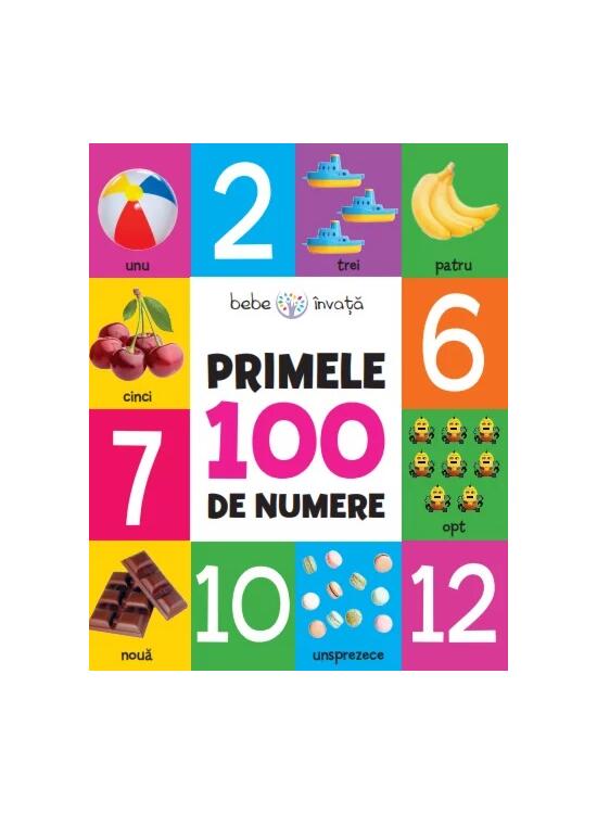Copertă produs Bebe &icirc;nvață. Primele 100 de numere - gallery big 1