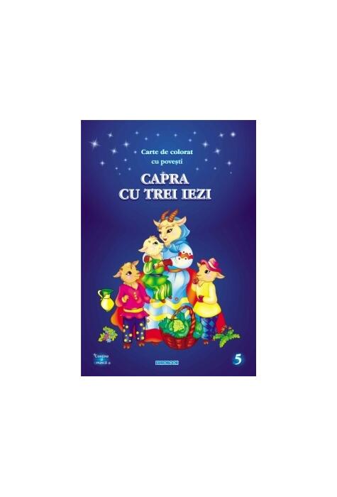 Copertă produs Capra cu trei iezi