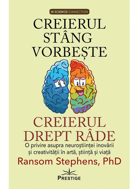 Copertă produs Creierul st&acirc;ng vorbește, creierul drept r&acirc;de - gallery big 1