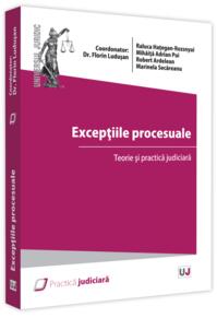Copertă produs Excepțiile procesuale. Teorie și practica judiciară