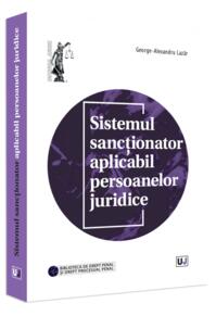 Copertă produs Sistemul sancționator aplicabil persoanelor juridice