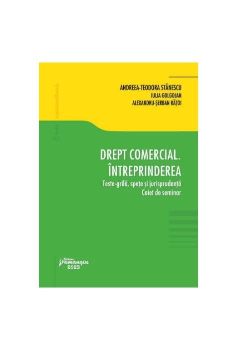 Copertă produs Drept comercial. &Icirc;ntreprinderea