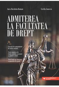 Copertă produs Admiterea la Facultatea de Drept