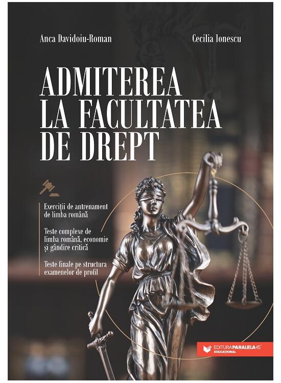 Copertă produs Admiterea la Facultatea de Drept - gallery big 1