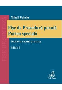 Copertă produs Fișe de Procedură penală. Partea specială