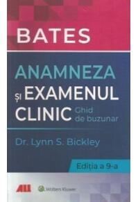 Copertă produs Bates. Anamneza și examenul clinic