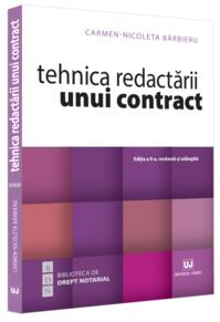 Copertă produs Tehnica redactării unui contract