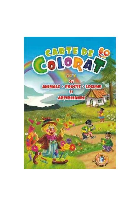 Copertă produs Jumbo 80. Animale. Fructe. Legume (Vol. 5)