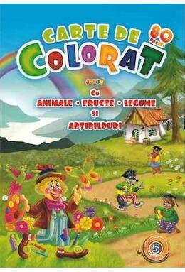 Copertă produs Jumbo 80. Animale. Fructe. Legume (Vol. 5)