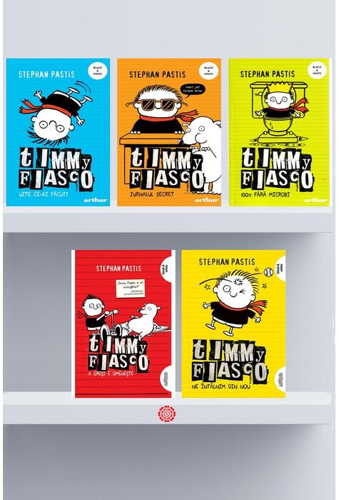Copertă produs Pachet Seria Timmy Fiasco
