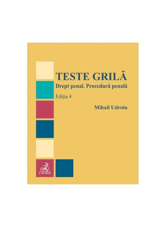 Copertă produs Teste grilă. Drept penal. Procedură penală - gallery big 1