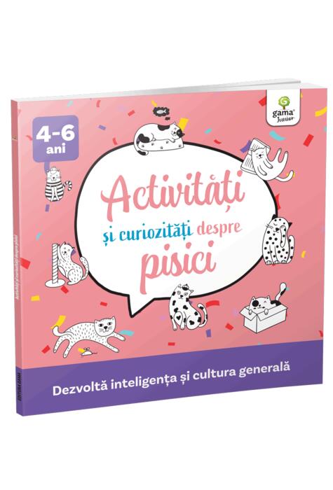 Copertă produs Activități și curiozități despre pisici