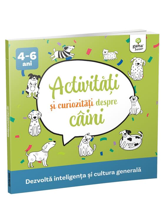 Copertă produs Activități și curiozități despre c&acirc;ini - gallery big 1