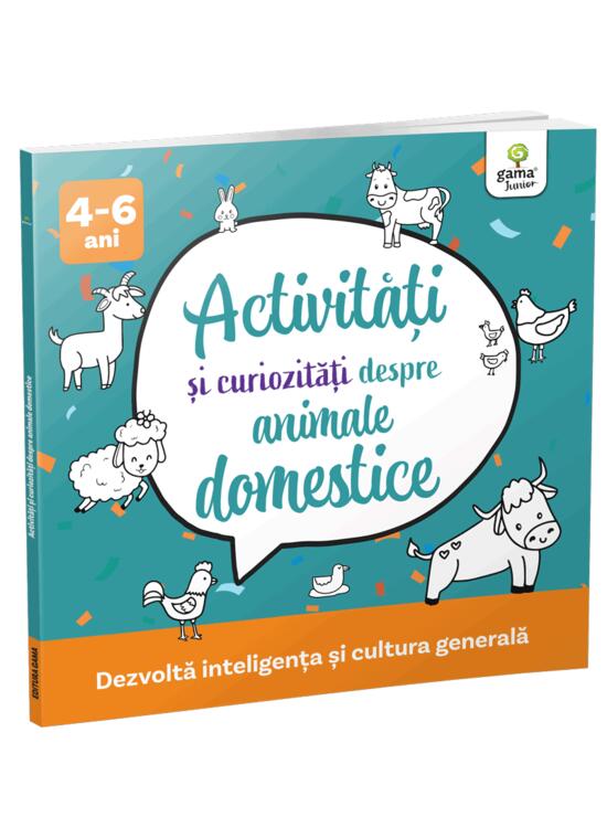 Copertă produs Activități și curiozități despre animale domestice - gallery big 1