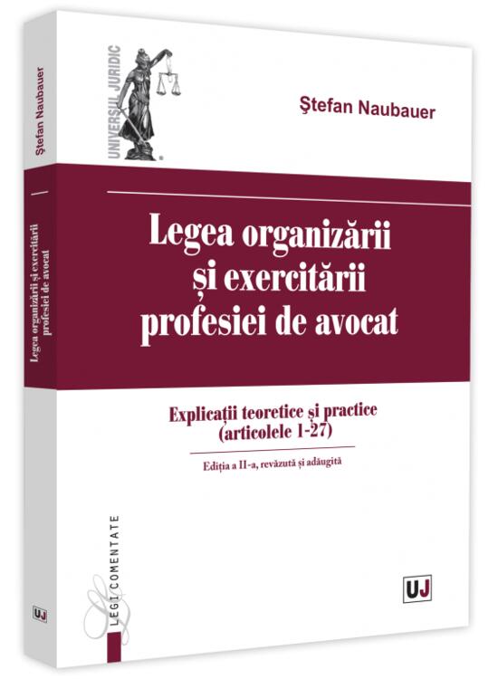 Copertă produs Legea organizării și exercitării profesiei de avocat - gallery big 1