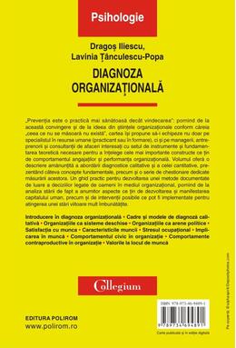 Copertă produs Diagnoza organizaţională
