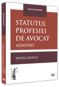 Copertă produs Statutul profesiei de avocat adnotat