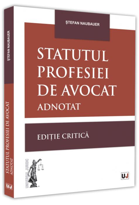 Copertă produs Statutul profesiei de avocat adnotat
