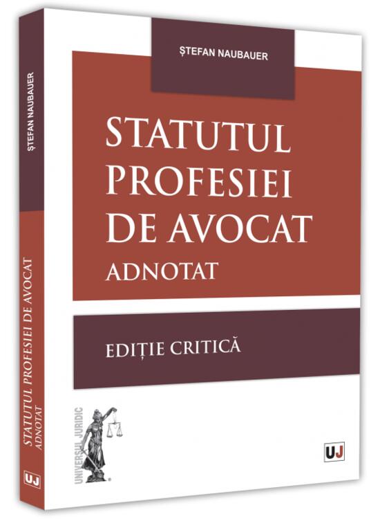 Copertă produs Statutul profesiei de avocat adnotat - gallery big 1